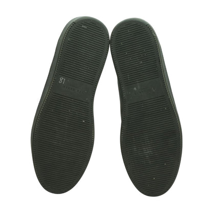 Black Leather Lace Up Casual Shoes