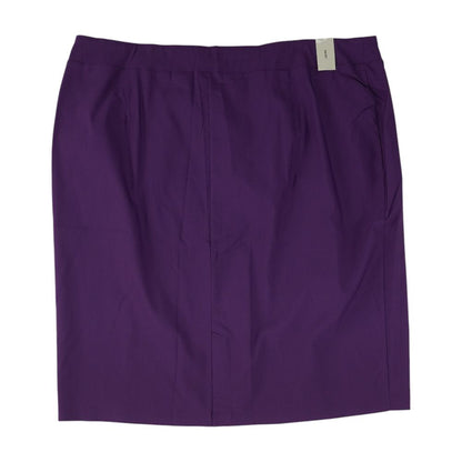 Purple Midi Skirt
