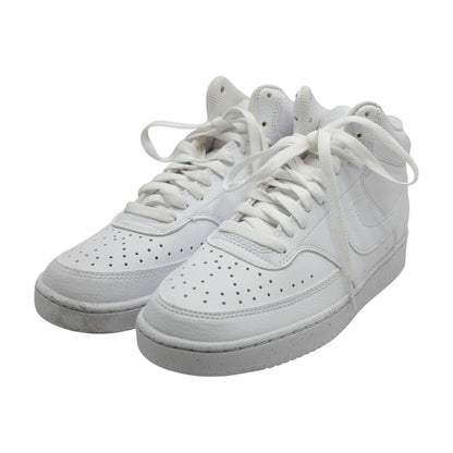 Court Vision Mid Next Nature White High Top Athletic Shoes