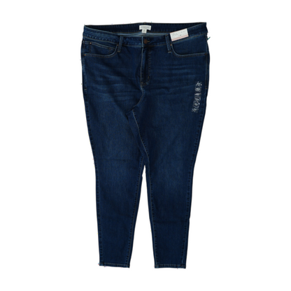 Blue Plus Size Skinny Jeans