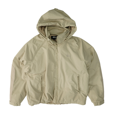 Beige Solid Jacket