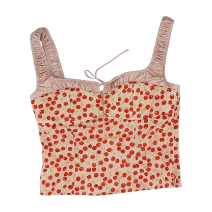 Pink Graphic Blouse
