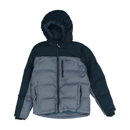 Black Color Block Jacket