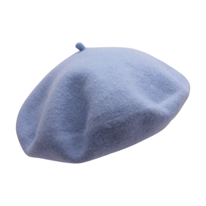 Blue Beret Hat