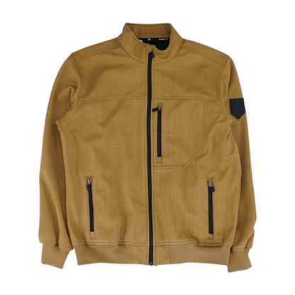 Brown Solid Active Jacket