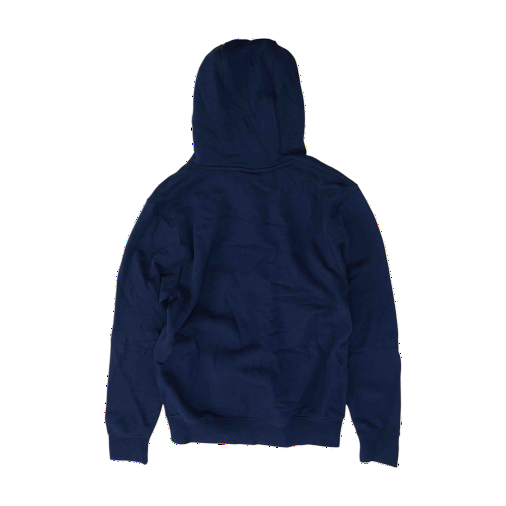 Navy Solid Hoodie Pullover