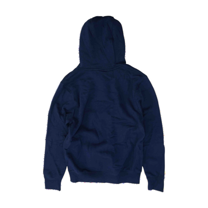Navy Solid Hoodie Pullover