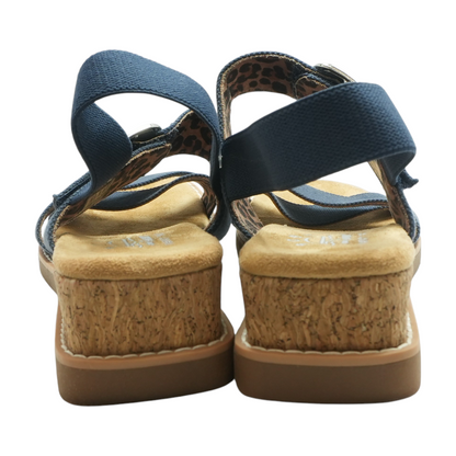 Navy Sandals