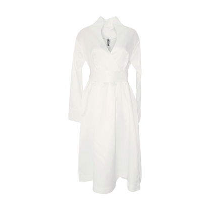 White Midi Dress