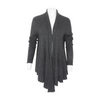 Charcoal Cardigan Sweater