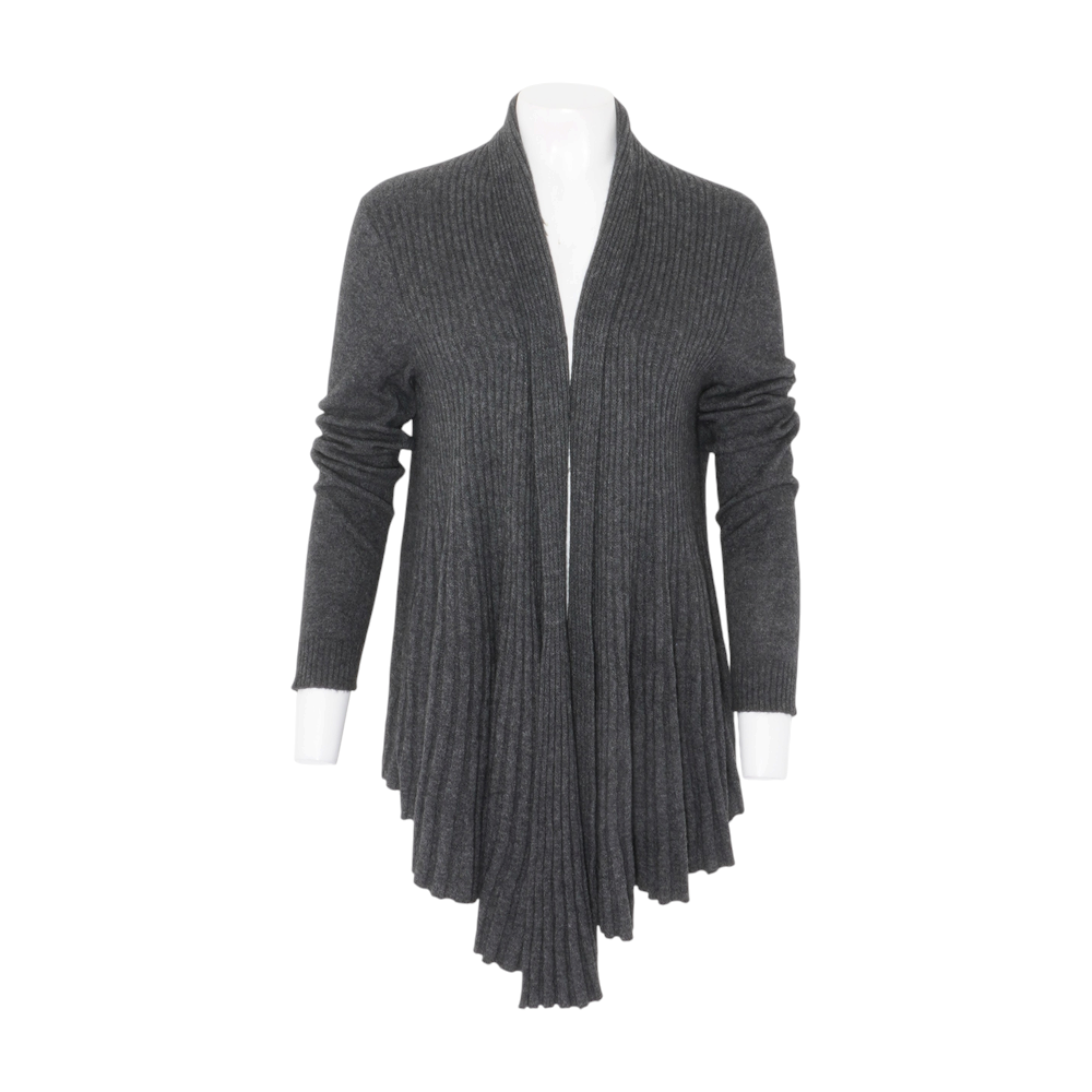 Charcoal Cardigan Sweater