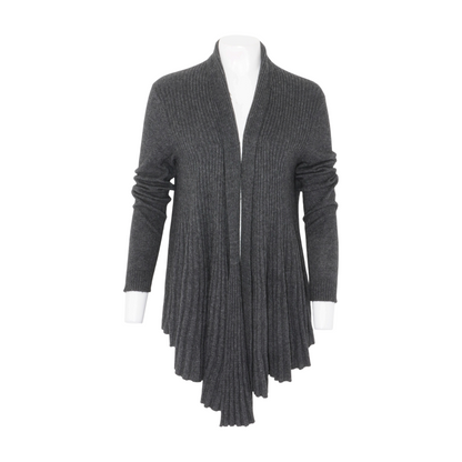 Charcoal Cardigan Sweater