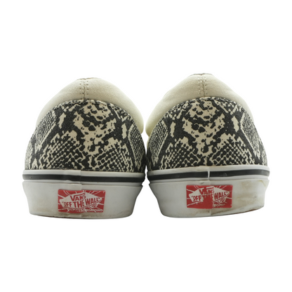 White Slip-On Athletic Shoes