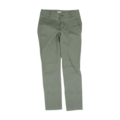 Green Solid Chino Pants