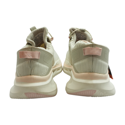 Beige Low-Top Athletic Shoes