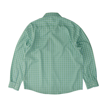 Multi Check Long Sleeve Button Down