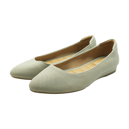 Gray Slip-On Flats