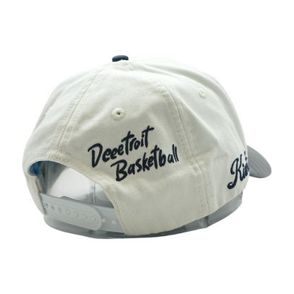 White Detroit Pistons Ballcap Hat