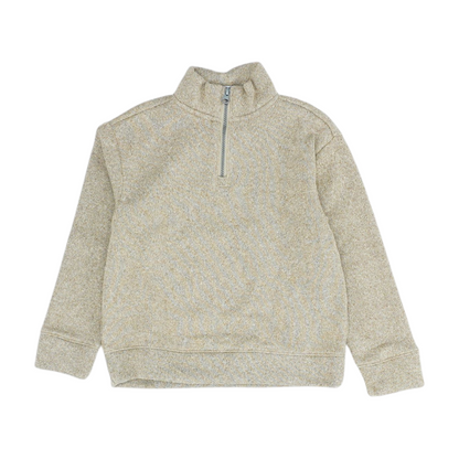 Beige 1/4 Zip Sweater
