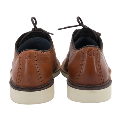 Brown Lace-Up Dress Shoes