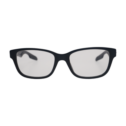 Black 1BO-1O1 Rectangle Prescription Eyewear