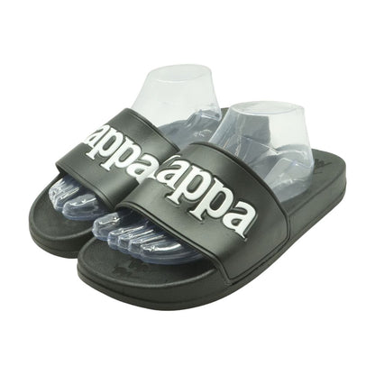 Black Casual Slide Sandals