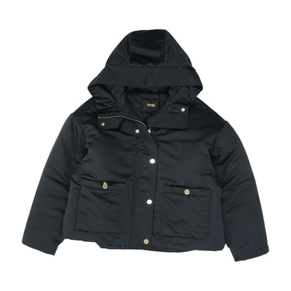 Black Solid Lightweight Jacket