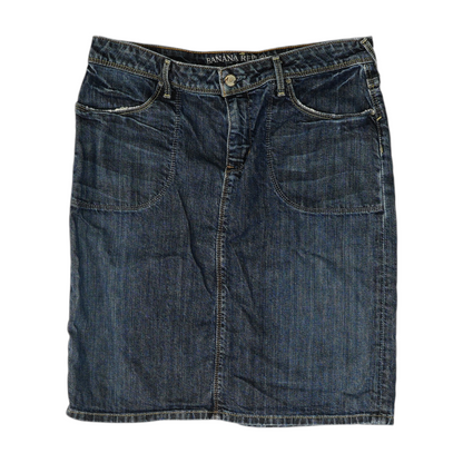 Blue Mini Skirt