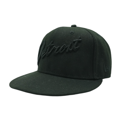 Black Detroit Pistons Ballcap Hat