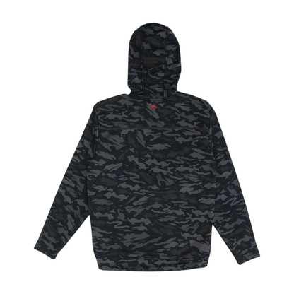Black Camo Hoodie Pullover