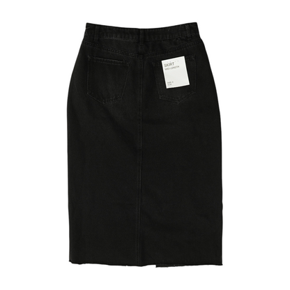 Black Midi Skirt