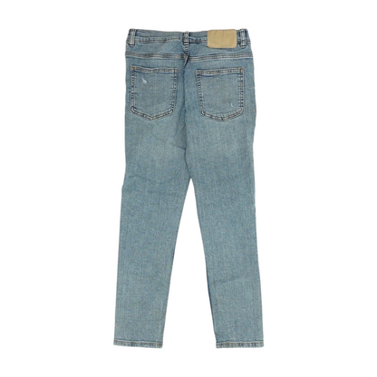 Blue Solid Jeans