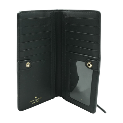 Black Continental Wallet