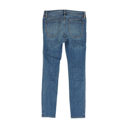Blue Solid Jeans