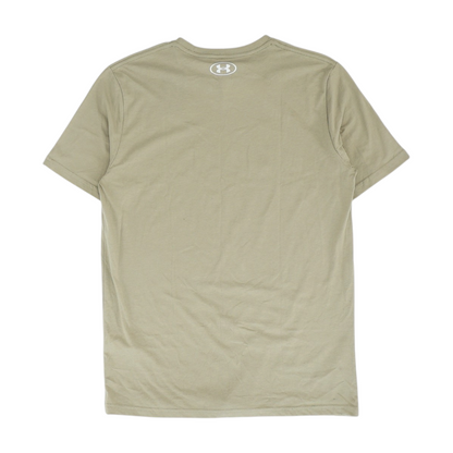 Tan Solid T-Shirt