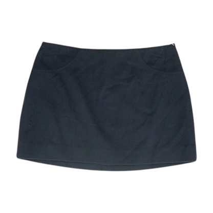 Navy Mini Skirt