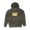 Brown Solid Hoodie Pullover