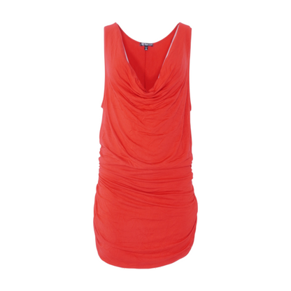 Red Plus Size Midi Dress