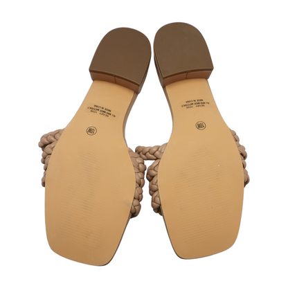 Nude Flat Sandals