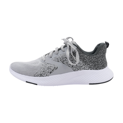 Gray Low-Top Athletic Shoes