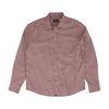 Red Plaid Long Sleeve Button Down