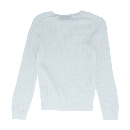White Pullover Sweater