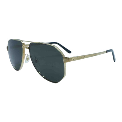 Gold Cat. 3 Aviator Sunglasses
