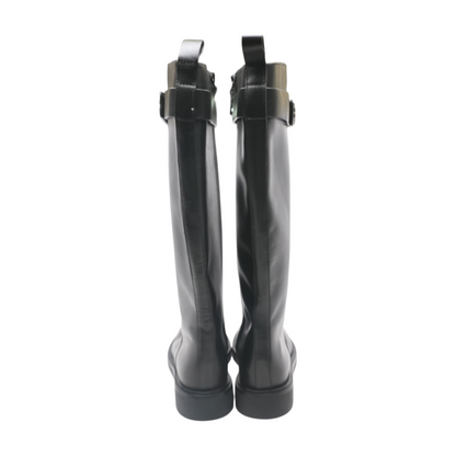 Black Knee-High Boots