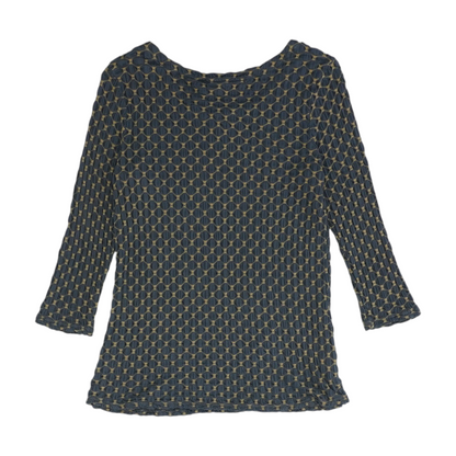 Brown Polka Dot Blouse
