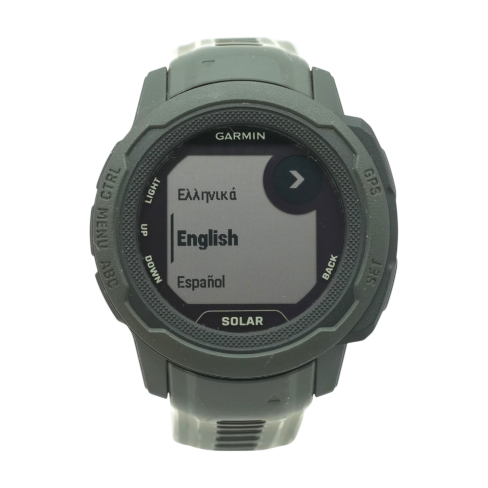 Garmin 36mm Instinct 2S Black Smartwatch Black Band S/M – Image 1