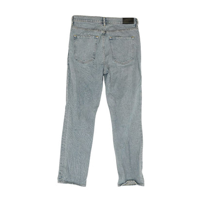 Blue High Rise Regular Jeans
