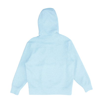 White Solid Hoodie Pullover
