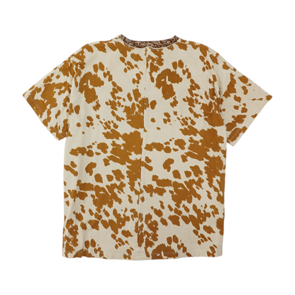 Beige Animal Print T-Shirt