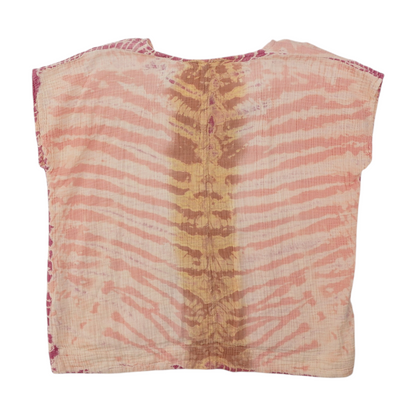 Pink Tie-Dye Blouse